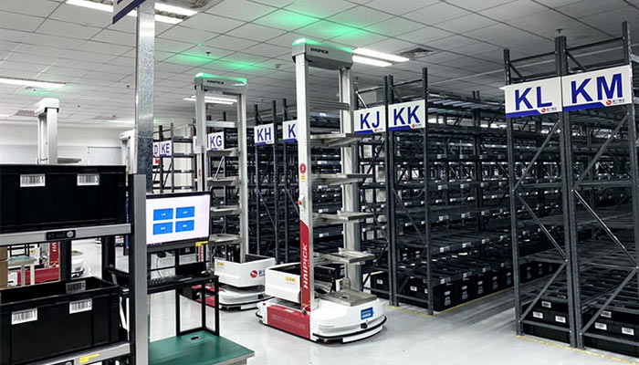 公海jcjc聯(lián)手新寧物流，打造庫(kù)寶高效電子供料倉(cāng)